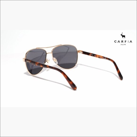 Retro Pilot Sunglasses Polarized UV Protection Metal Frame Lightweight